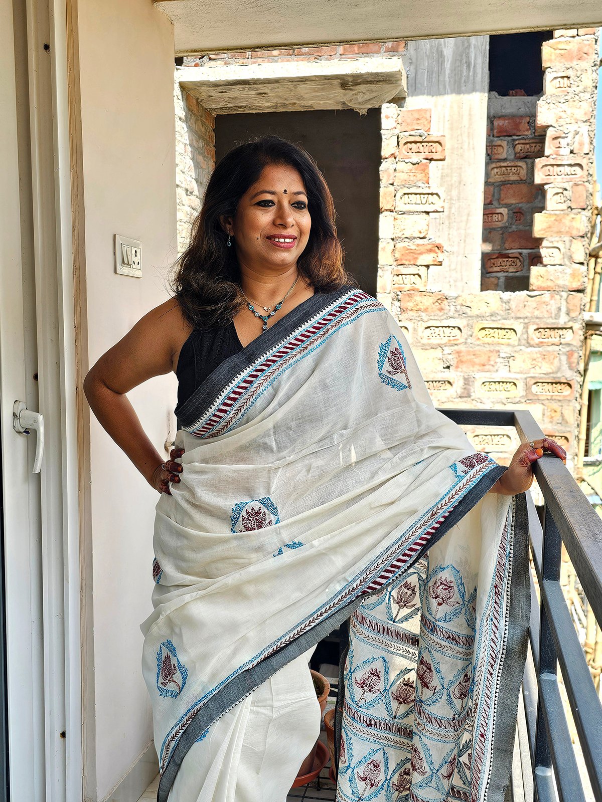Twin Tales <span>(Cotton Kantha)</span>