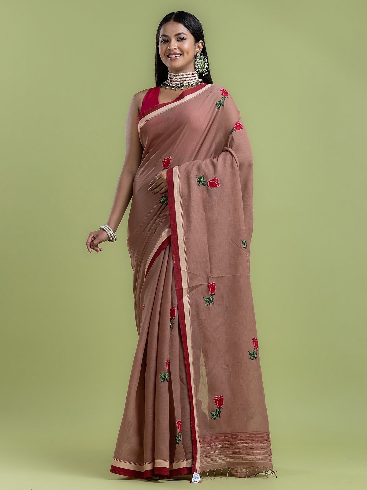 Maati Gulab <span>(Hand Embroidered Begampuri Cotton)</span>