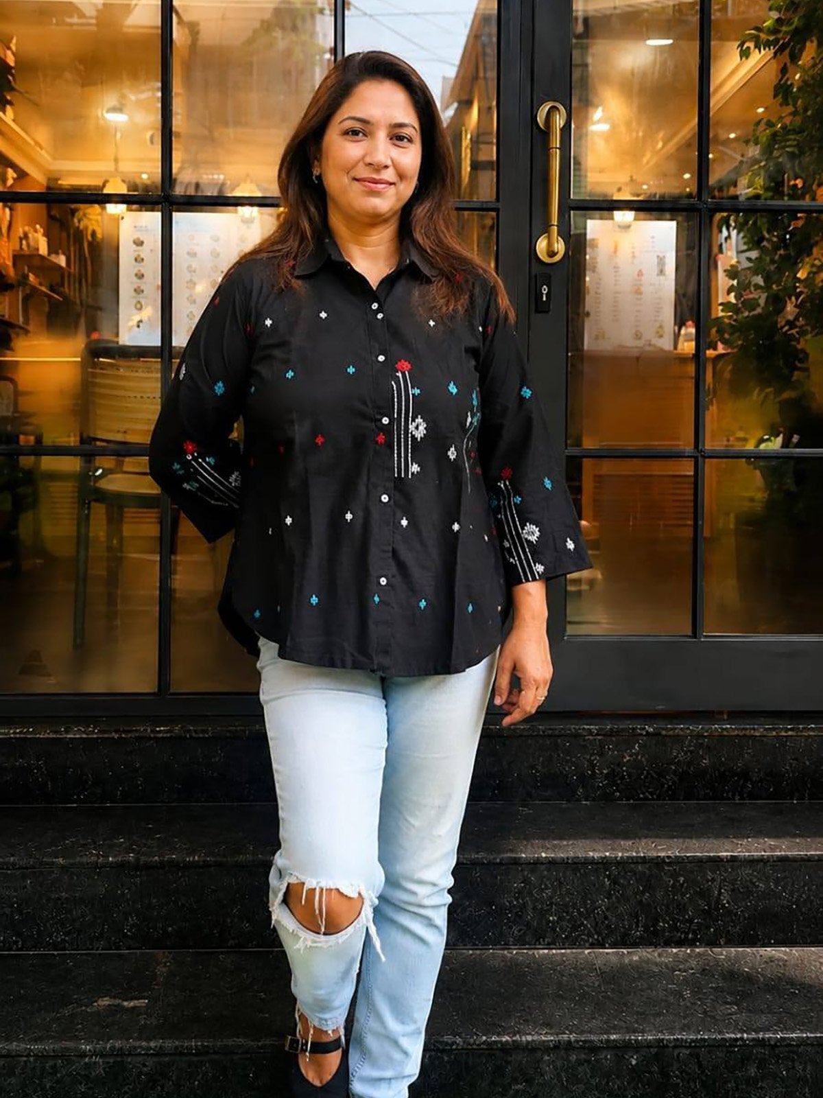 Dhvani <span>(Cotton Jamdani Shirt)</span>