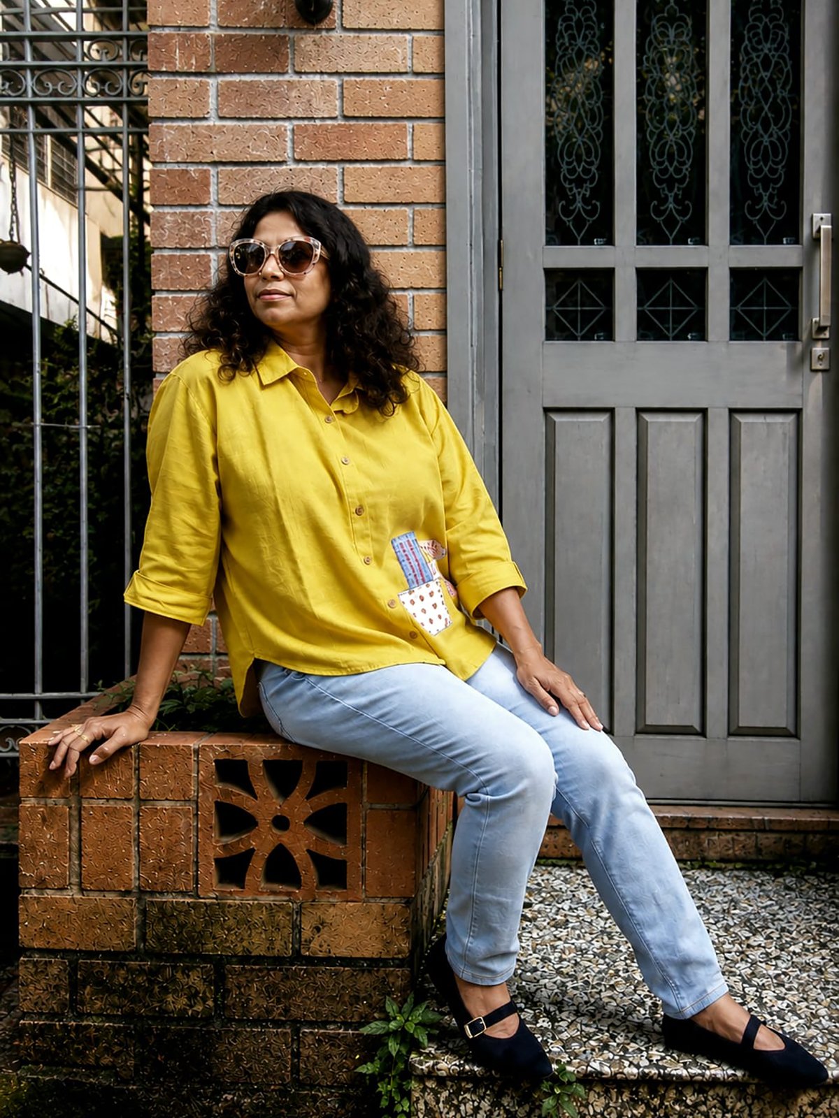 Abha <span>(Applique & Hand Embroidered Shirt)</span>