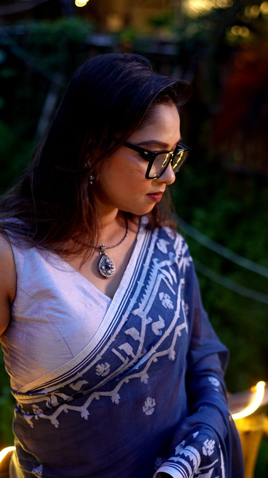Exclusive Handwoven Khadi Jamdani